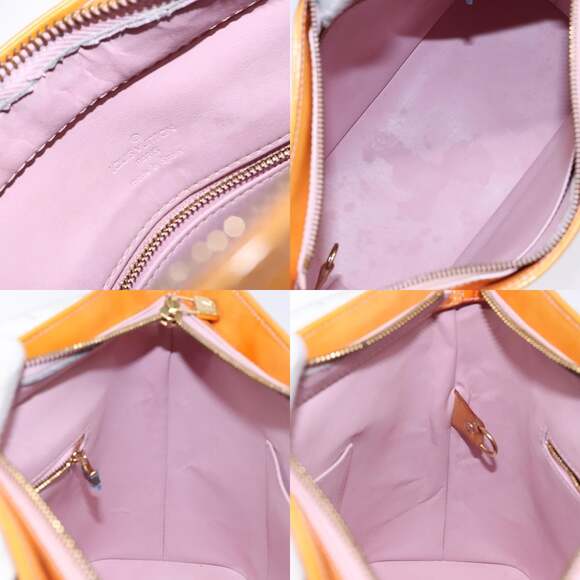 LOUIS VUITTON Monogram Vernis Houston Bag Marshmallow Pink M91302 - Picture 12 of 13